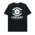 LOWCARD T-SHIRT ローカード Tシャツ 20TH ANNIVERSARY BLACK スケートボード スケボー 