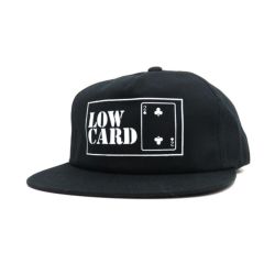 LOWCARD CAP ローカード キャップ LIFER CLASSIC SNAPBACK BLACK スケートボード スケボー 