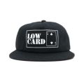 LOWCARD CAP ローカード キャップ LIFER CLASSIC SNAPBACK BLACK スケートボード スケボー 1
