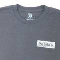  THEORIES T-SHIRT セオリーズ Tシャツ HAND OF THEORIES HD CHARCOAL スケートボード スケボー 2