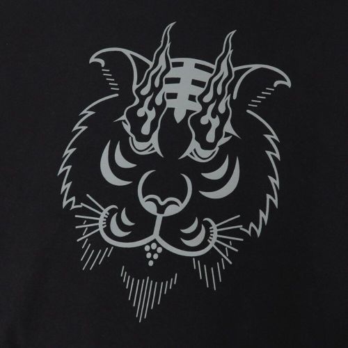 EVISEN HOOD エビセン パーカー TORA EVI LOGO HOODIE BLACK スケート