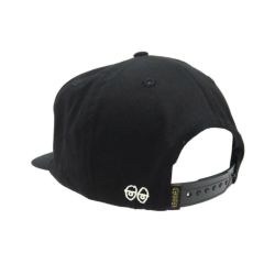 KROOKED CAP クルキッド キャップ SIDE EYES 5 PANEL SNAPBACK BLACK スケートボード スケボー 2