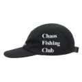 CHAOS FISHING CLUB CAP カオスフィッシングクラブ キャップ LOGO JET BLACK スケートボード スケボー 2