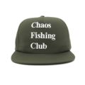 CHAOS FISHING CLUB CAP カオスフィッシングクラブ キャップ LOGO OLIVE スケートボード スケボー 1