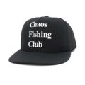 CHAOS FISHING CLUB CAP カオスフィッシングクラブ キャップ LOGO BLACK スケートボード スケボー 