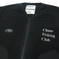 CHAOS FISHING CLUB JACKET カオスフィッシングクラブ ジャケット FISH HUNTING FLEECE BLACK スケートボード スケボー 1