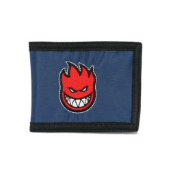 SPITFIRE WALLET スピットファイヤー サイフ BIGHEAD FILL BI-FOLD WALLET NAVY/RED スケートボード スケボー