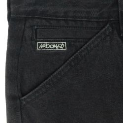 KROOKED JEANS クルキッド パンツ ジーンズ EYES DENIM TWILL PANTS BLACK スケートボード スケボー 6