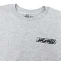  KROOKED T-SHIRT クルキッド Tシャツ MOONSMILE RAWSPORTSGREY/BLACK スケートボード スケボー 2