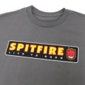  SPITFIRE T-SHIRT スピットファイヤー Tシャツ LTB CHARCOAL/MULTI スケートボード スケボー 1