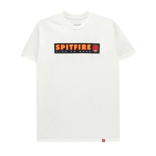 SPITFIRE T-SHIRT スピットファイヤー Tシャツ LTB WHITE/MULTI 