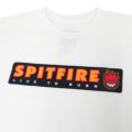 SPITFIRE T-SHIRT スピットファイヤー Tシャツ LTB WHITE/MULTI スケートボード スケボー 1