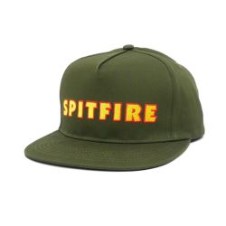  SPITFIRE CAP スピットファイヤー キャップ LTB SCRIPT SNAPBACK OLIVE スケートボード スケボー 