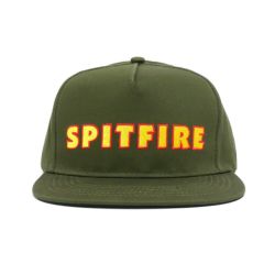  SPITFIRE CAP スピットファイヤー キャップ LTB SCRIPT SNAPBACK OLIVE スケートボード スケボー 1