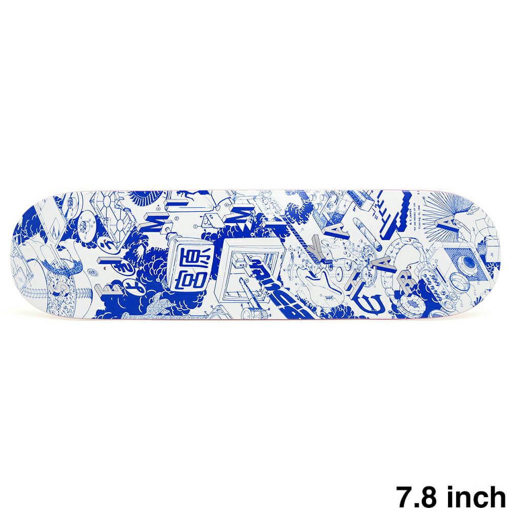 EVISEN DECK エビセン デッキ SEIMI MIYAHARA ISOWYETRIC 7.8 スケートボード スケボー