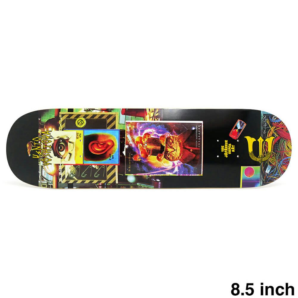 EVISEN DECK エビセン デッキ KENTO YOSHIOKA DR.CAT & ORPHAN SUPER RATS 8.5 スケートボード スケボー