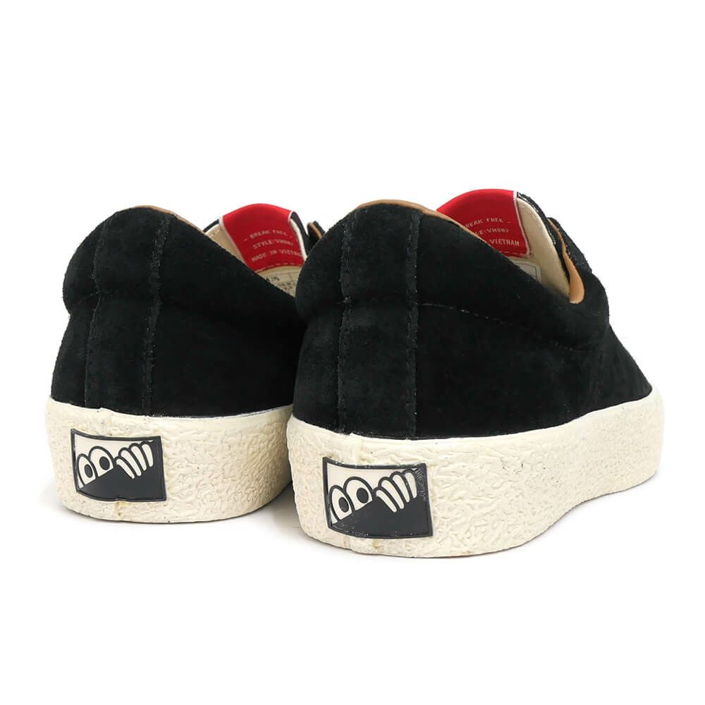 LAST RESORT AB SHOES ラストリゾートエービー シューズ スニーカー VM002 SUEDELO（RED LABEL）BLACK/WHITE スケートボード スケボー 3