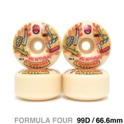 SPITFIRE WHEEL スピットファイヤー ウィール FORMULA FOUR (F4) CLASSIC 99D BIG BEATDOWNS 66.6mm スケートボード スケボー