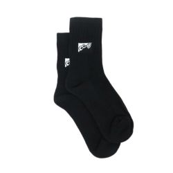 LAST RESORT AB SOCKS ラストリゾートエービー ソックス 靴下 HEEL TAB DRESS BLACK スケートボード スケボー 3