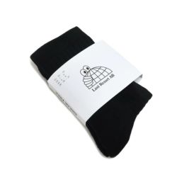 LAST RESORT AB SOCKS ラストリゾートエービー ソックス 靴下 HEEL TAB DRESS BLACK スケートボード スケボー 5