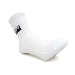 LAST RESORT AB SOCKS ラストリゾートエービー ソックス 靴下 HEEL TAB DRESS WHITE スケートボード スケボー 