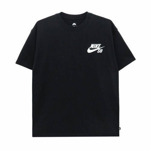 NIKE SB T-SHIRT ナイキSB Tシャツ LOGO BLACK/WHITE DC7818-010 スケートボード スケボー 