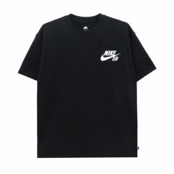 NIKE SB T-SHIRT ナイキSB Tシャツ LOGO BLACK/WHITE DC7818-010 スケートボード スケボー 