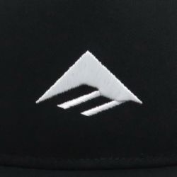 EMERICA CAP エメリカ キャップ CLASSIC SNAPBACK BLACK/WHITE スケートボード スケボー 4