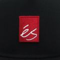 ES CAP エス キャップ MAIN BLOCK SNAPBACK BLACK/RED スケートボード スケボー 4