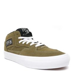 VANS SHOES バンズ シューズ スニーカー SKATE HALF CAB GOTHIC OLIVE（US企画） スケートボード スケボー