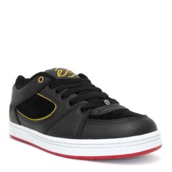 ES SHOES エス シューズ スニーカー ACCEL OG BLACK/GOLD/WHITE スケートボード スケボー