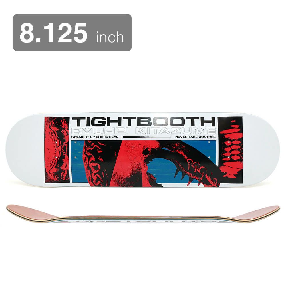 TIGHTBOOTH（TBPR）DECK タイトブース デッキ RYUHEI KITAZUME BEAST 8.125 スケートボード スケボー