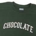 CHOCOLATE LONG SLEEVE チョコレート ロングスリーブTシャツ LEAGUE FOREST GREEN スケートボード スケボー 1