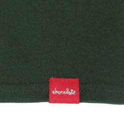 CHOCOLATE LONG SLEEVE チョコレート ロングスリーブTシャツ LEAGUE FOREST GREEN スケートボード スケボー 2