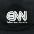 EVISEN CAP エビセン キャップ ENN 6 PANEL BLACK スケートボード スケボー 4