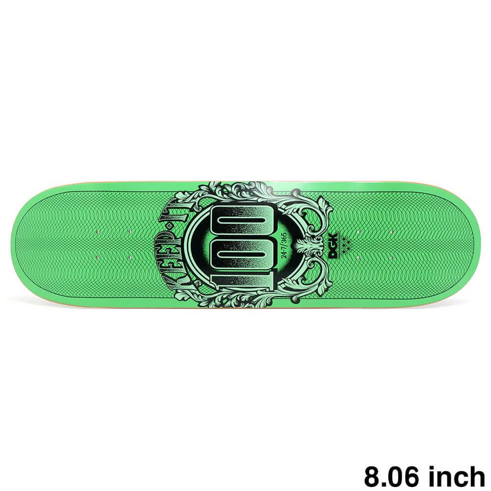 DGK DECK ディージーケー デッキ TEAM KEEP IT 100 8.06 スケートボード スケボー