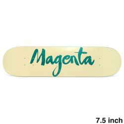 MAGENTA DECK マゼンタ デッキ TEAM BIG BRUSH EMERALD STAIN 7.5 スケートボード スケボー