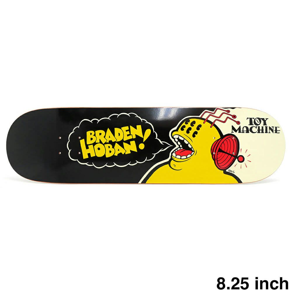 TOY MACHINE DECK トイマシーン デッキ BRADEN HOBAN TOONS 8.25 スケートボード スケボー