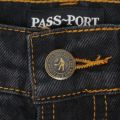 PASS~PORT JEANS パスポート パンツ ジーンズ WORKERS CLUB DENIM WASHED BLACK スケートボード スケボー 2