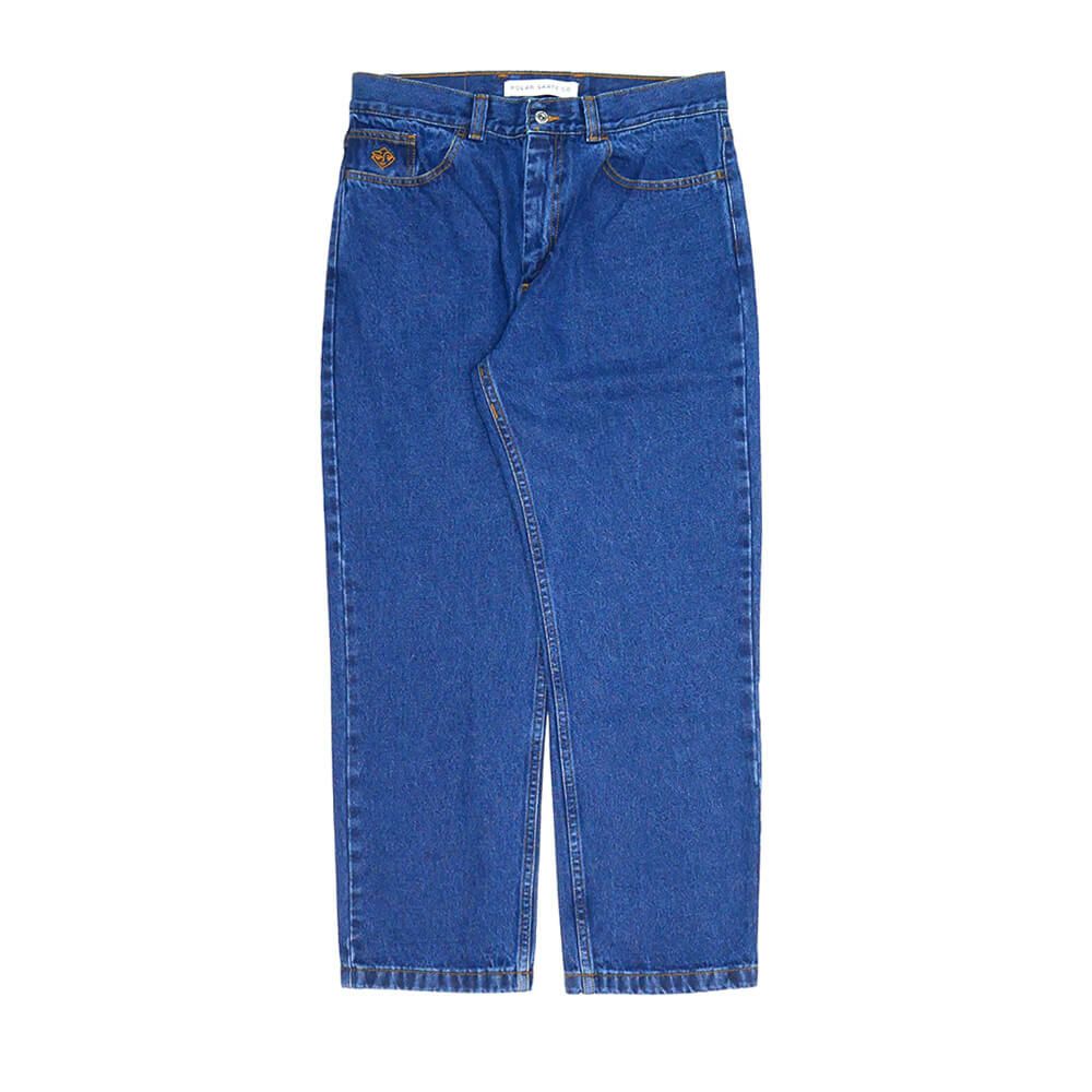 POLAR JEANS ポーラー パンツ ジーンズ 89! DENIM DARK BLUE スケートボード スケボー 