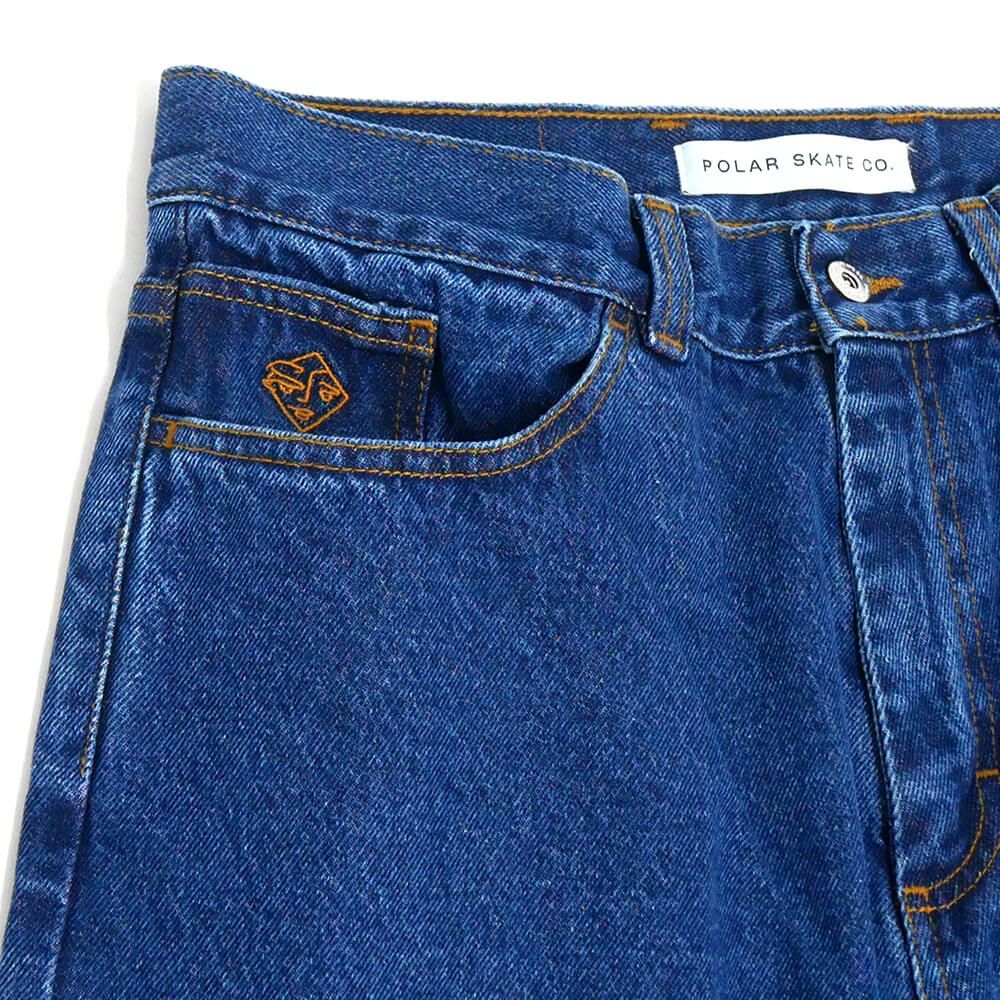 POLAR JEANS ポーラー パンツ ジーンズ 89! DENIM DARK BLUE スケートボード スケボー 1