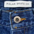 POLAR JEANS ポーラー パンツ ジーンズ 89! DENIM DARK BLUE スケートボード スケボー 2