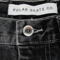 POLAR SHORTS ポーラー ショーツ BIG BOY SHORTS SILVER BLACK スケートボード スケボー 2