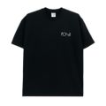 POLAR T-SHIRT ポーラー Tシャツ STROKE LOGO BLACK スケートボード スケボー 1