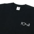 POLAR T-SHIRT ポーラー Tシャツ STROKE LOGO BLACK スケートボード スケボー 2
