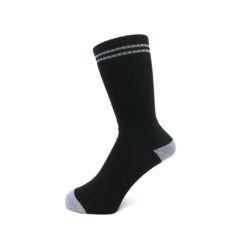 ANTIHERO SOCKS アンチヒーロー ソックス 靴下 BASIC PIGEON EMB BLACK/GREY スケートボード スケボー 1