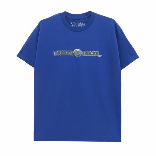 THUNDER T-SHIRT サンダー Tシャツ GRENADE LOCK-UP METRO BLUE スケートボード スケボー 