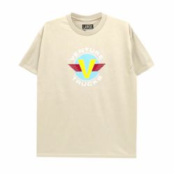 VENTURE T-SHIRT ベンチャー Tシャツ WINGS SAND/LIGHT BLUE スケートボード スケボー 