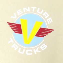 VENTURE T-SHIRT ベンチャー Tシャツ WINGS SAND/LIGHT BLUE スケートボード スケボー 1