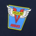 VENTURE T-SHIRT ベンチャー Tシャツ EMBLEM NAVY/BLUE スケートボード スケボー 1
